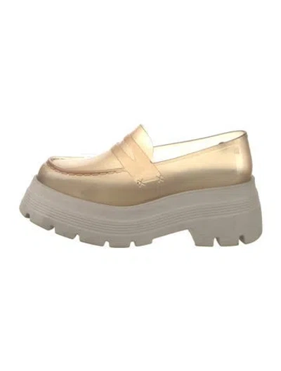 Pre-owned Undercover Rubber Loafers In Neutrals