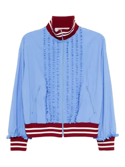 Undercover Ruffled Zip-up Jacket