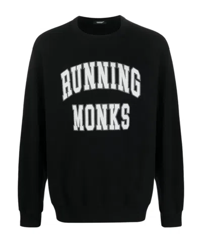 Undercover Running Monks Sweatshirt In Black