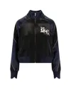 Undercover Bomber Jacket With Contrast Panels And Embroidery In Black