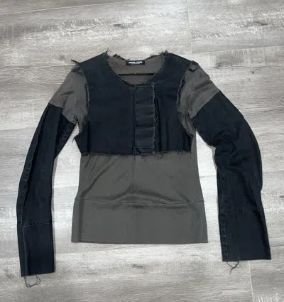Pre-owned Undercover Scab Armor Longsleeve In Black
