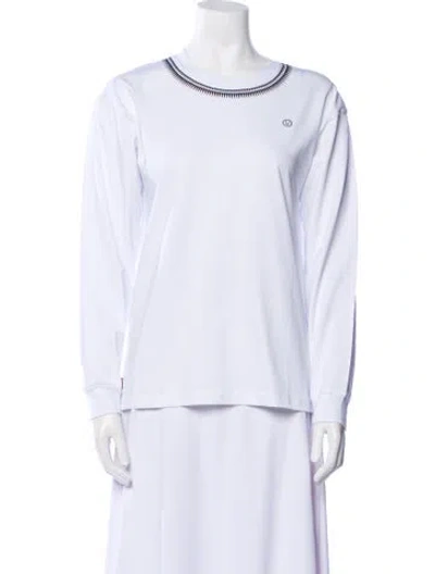 Pre-owned Undercover Scoop Neck Long Sleeve Sweatshirt W/ Tags In White