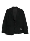 Undercover Sequin-embellished Blazer In Black