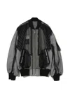 Undercover Jacke Im Patchwork-look In Black