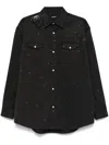 Undercover Cross-motifs Shirt In Black