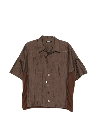 Undercover Short-sleeve Shirt In Brown