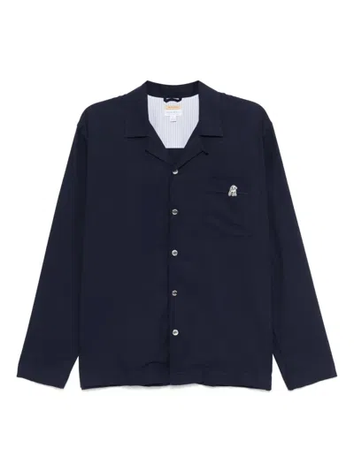 Undercover Short-sleeved Shirt In Blue