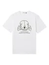 Undercover Skull Graphic T-shirt In White