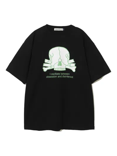 Undercover Skull-print T-shirt In Black