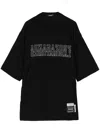 Undercover Black Embroidered T-shirt In Black
