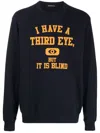 UNDERCOVER SLOGAN-PRINT COTTON SWEATSHIRT