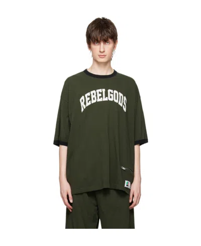Undercover Slogan-print Cotton T-shirt In Black
