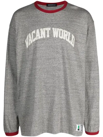 Undercover Grey Vacant World Cotton T-shirt