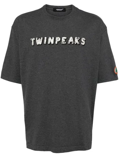 Undercover Slogan-printed T-shirt In Grey