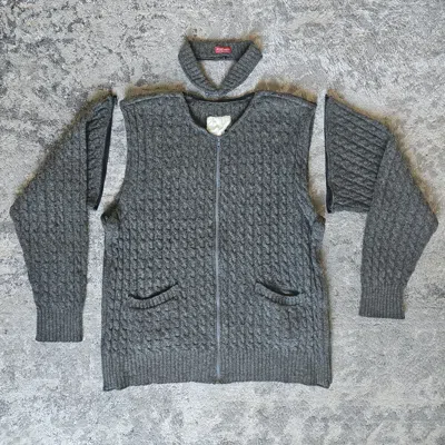 Pre-owned Undercover Small Parts Cardigan A/w 98-99 In Gray
