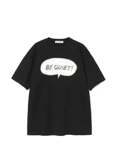 Undercover Speech-bubble-print T-shirt In Black