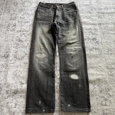 Pre-owned Undercover Ss04 Languid Hybrid Cargo Jeans | Size M In Black