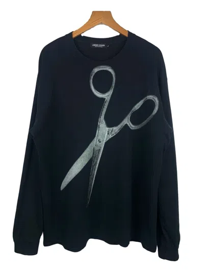 Pre-owned Undercover Ss05 “but Beautiful” Scissors Long Sleeve In Black
