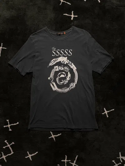 Pre-owned Undercover Ss06 - Sssss Snake T-shirt In Black