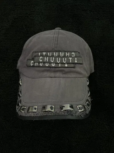 Pre-owned Undercover Ss06 - “t” Chuuut Hat In Gray