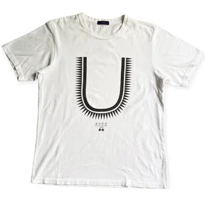 Pre-owned Undercover Ss16 “the Greatest” Giz No God No Master In White