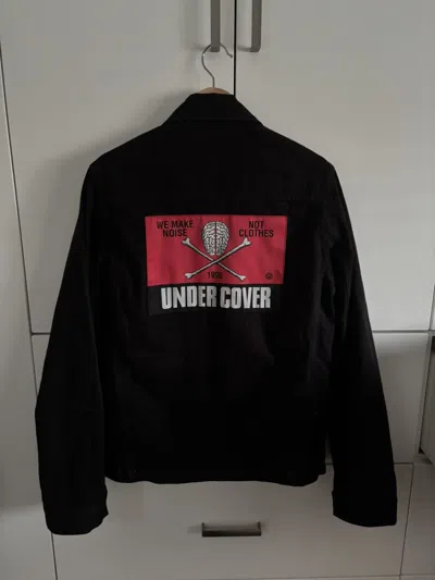 Pre-owned Undercover Ss18  Denim Jacket In Black