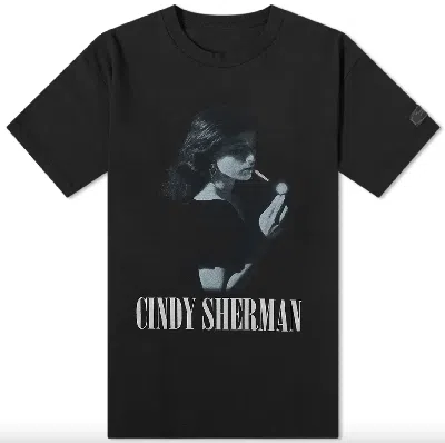 Pre-owned Undercover Ss19  X Cindy Sherman Smoking Tee Large New In Black