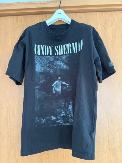 Pre-owned Undercover Ss20 Cindy Sherman Tee In Black