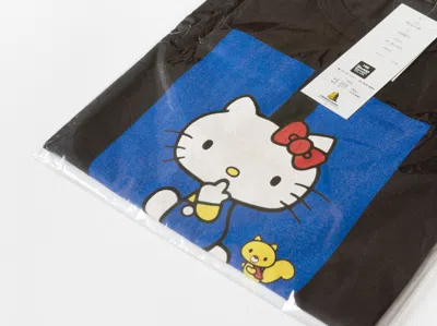 Pre-owned Undercover Ss2009  By Jun Takahashi X Hello Kitty T-shirt In Black