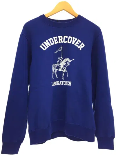 Pre-owned Undercover Ss21 Laboratories Crewneck Sweatshirt In Blue