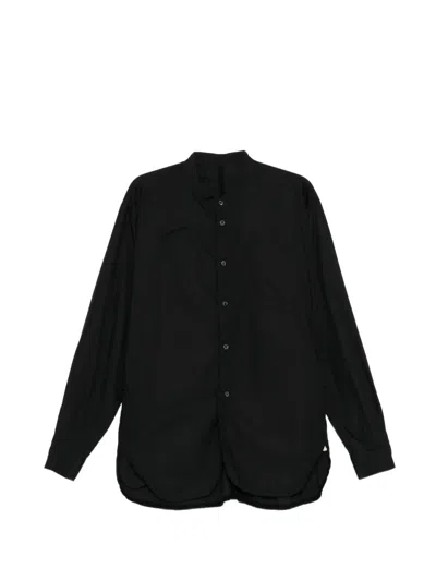 Undercover Stand Up Collar Long-sleeve Shirt In Multi