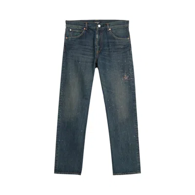 Pre-owned Undercover Stitch Denim 'light Blue Indigo' | Men's Size 4