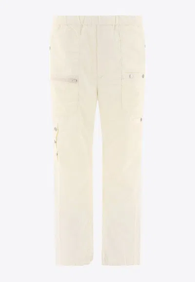 Undercover Straight-leg Cargo Pants In White