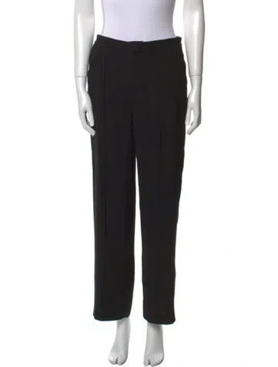 Pre-owned Undercover Straight Leg Pants In Black