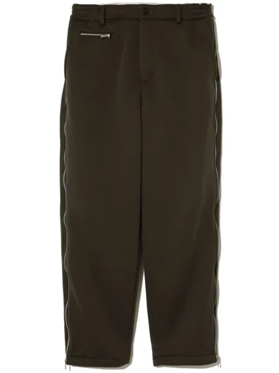 Undercover Straight-leg Trousers In 绿色