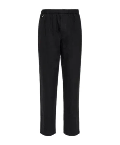 Undercover Straight-leg Wool Casual Pants In Animal Print