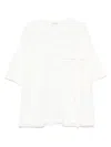 Undercover Strap-detail T-shirt In White