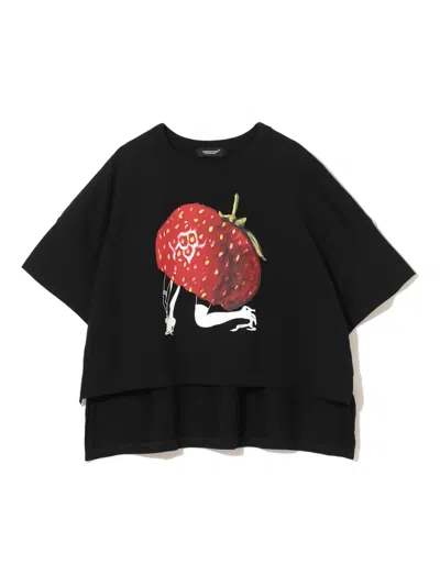 Undercover Strawberry Print T-shirt