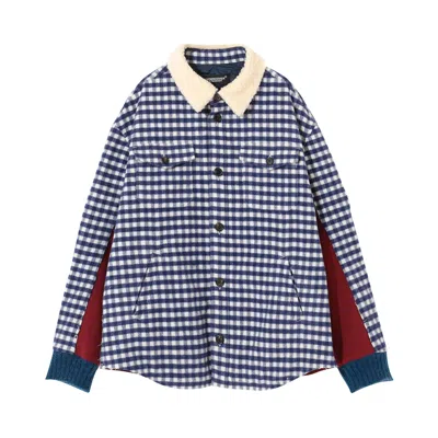 Pre-owned Undercover Stripe Blouson 'navy' | Blue | Men's Size 5