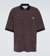 Undercover Gestreiftes Poloshirt In Multicoloured