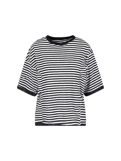 UNDERCOVER STRIPED T-SHIRT