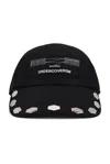 Undercover Studded Cap In Black