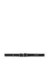 Undercover Studded Leather Belt In Black