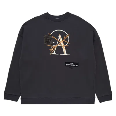 Pre-owned Undercover Sweatshirt 'charcoal' | Grey | Men's Size 5 In Gray