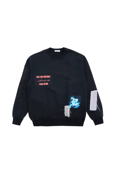 Undercover Sweatshirt With Patches Black