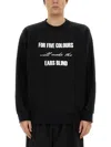 Undercover Men's Sweatshirt With Print In Black