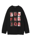 Undercover Graphic-print Cotton Sweatshirt In Black