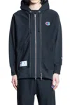 Undercover X Champion Hoodie In Black