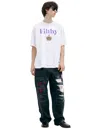 Undercover Mens White Filthy Short-sleeve Cotton-jersey T-shirt In White