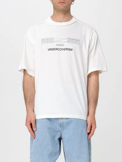 UNDERCOVER T-SHIRT UNDERCOVER MEN COLOR WHITE,H00133001